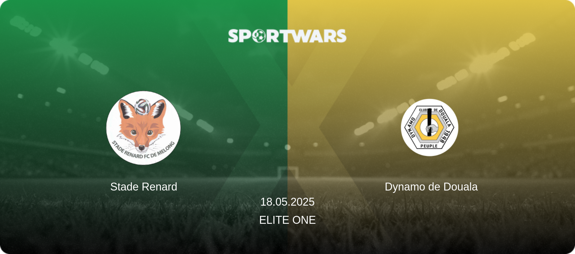 Stade Renard — Dynamo de Douala, 18.05.2025 — Elite One (match preview)