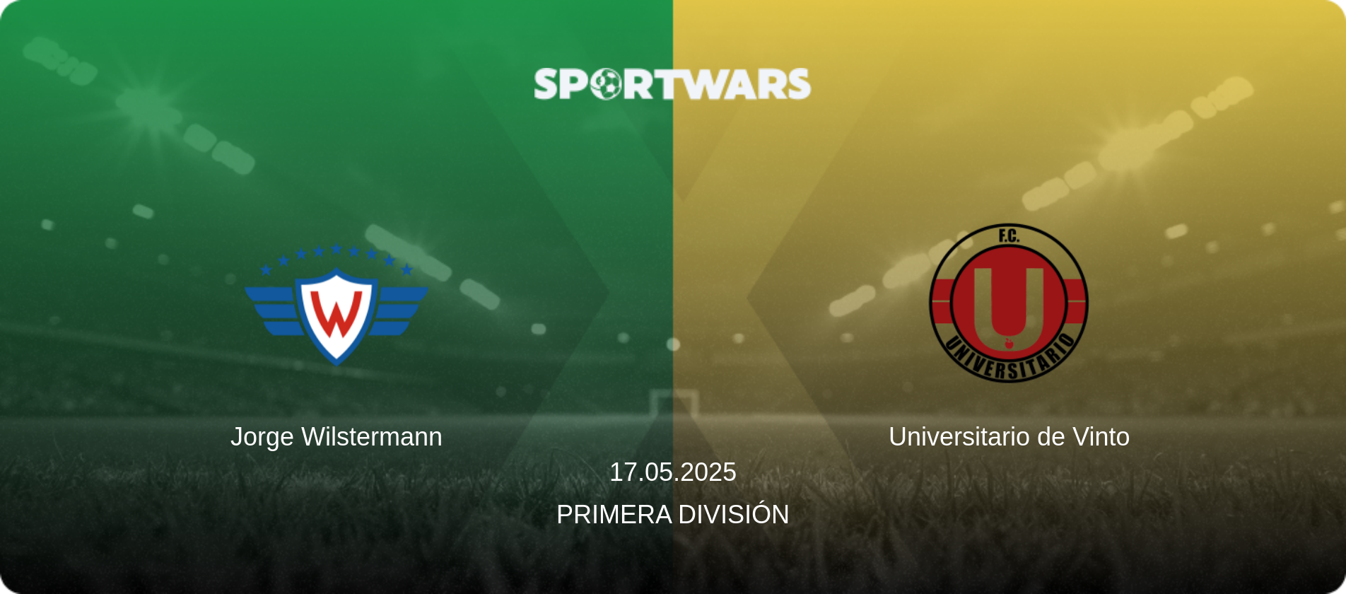 Jorge Wilstermann — Universitario de Vinto, 17.05.2025 — Primera División (match preview)