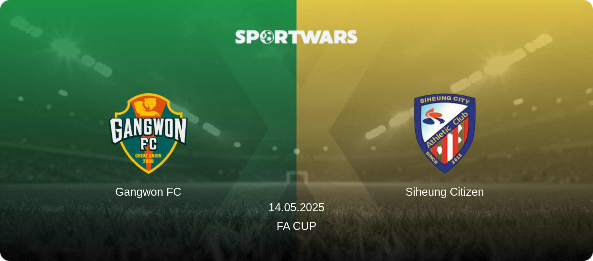 Gangwon FC — Siheung Citizen, 14.05.2025 — FA Cup (match preview)