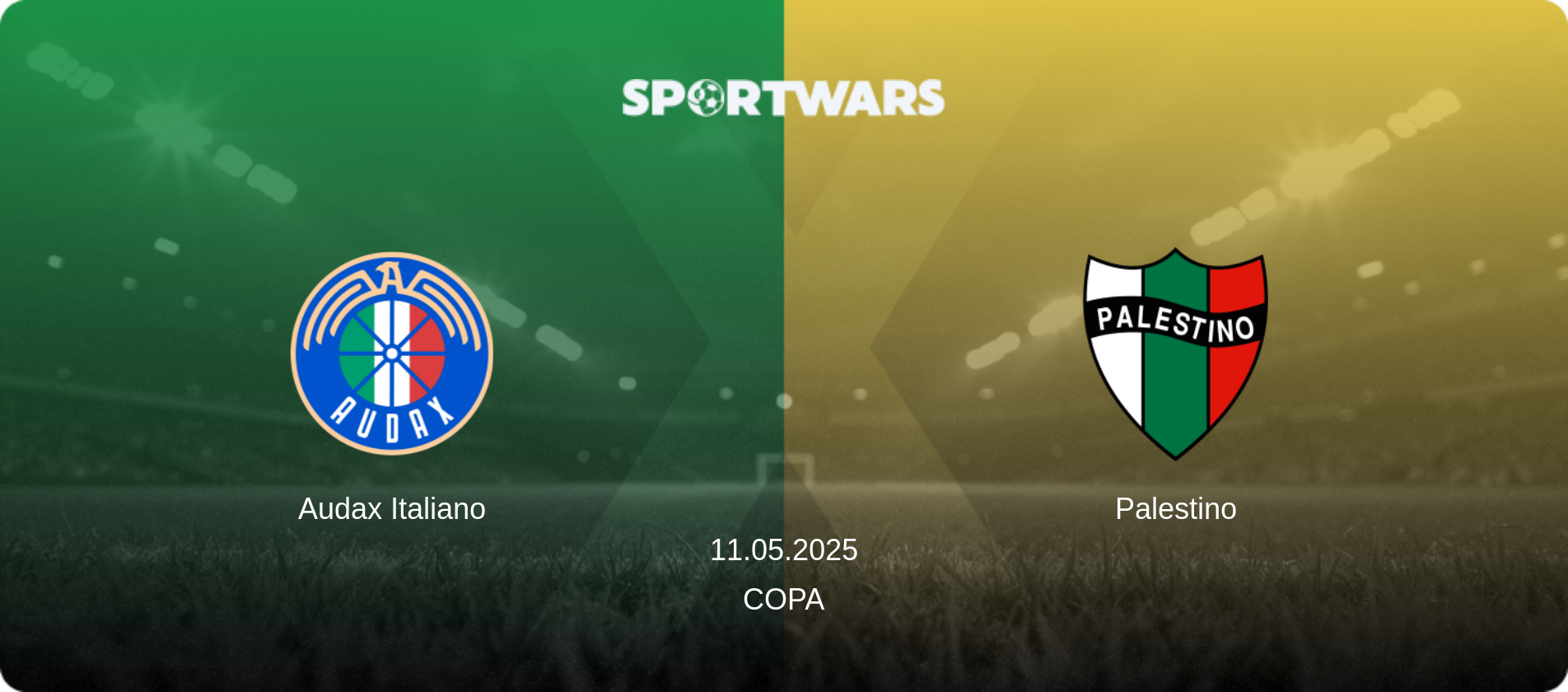 Audax Italiano — Palestino, 11.05.2025 — Copa (match preview)
