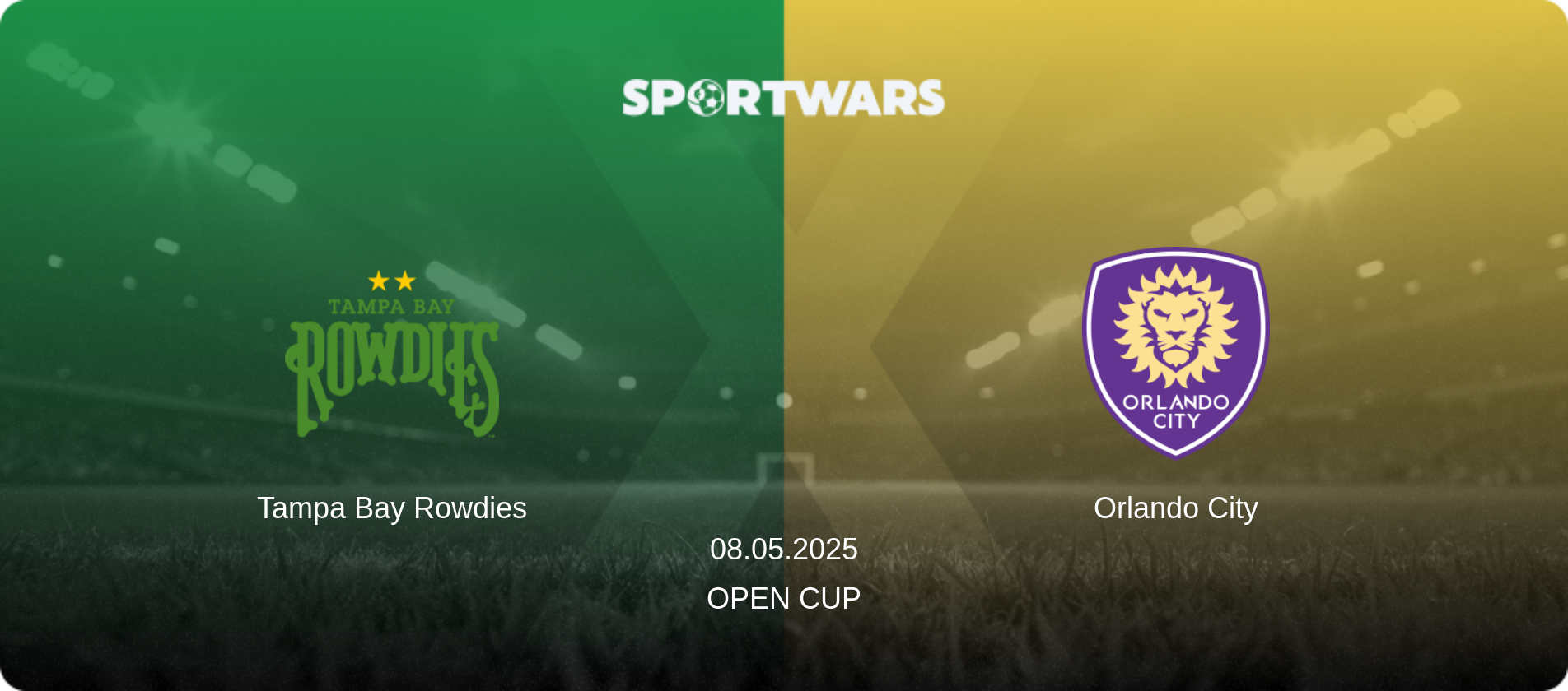 Tampa Bay Rowdies — Orlando City, 08.05.2025 — Open Cup (match preview)