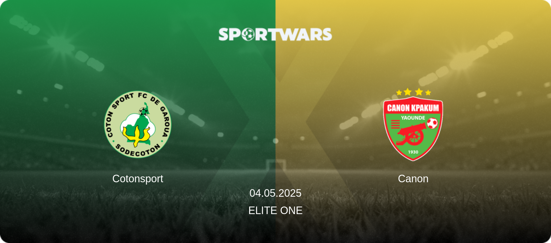 Cotonsport — Canon, 04.05.2025 — Elite One (match preview)