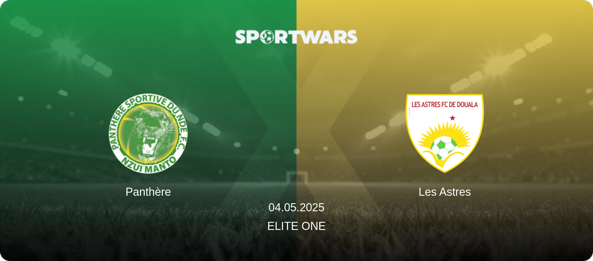 Panthère — Les Astres, 04.05.2025 — Elite One (match preview)