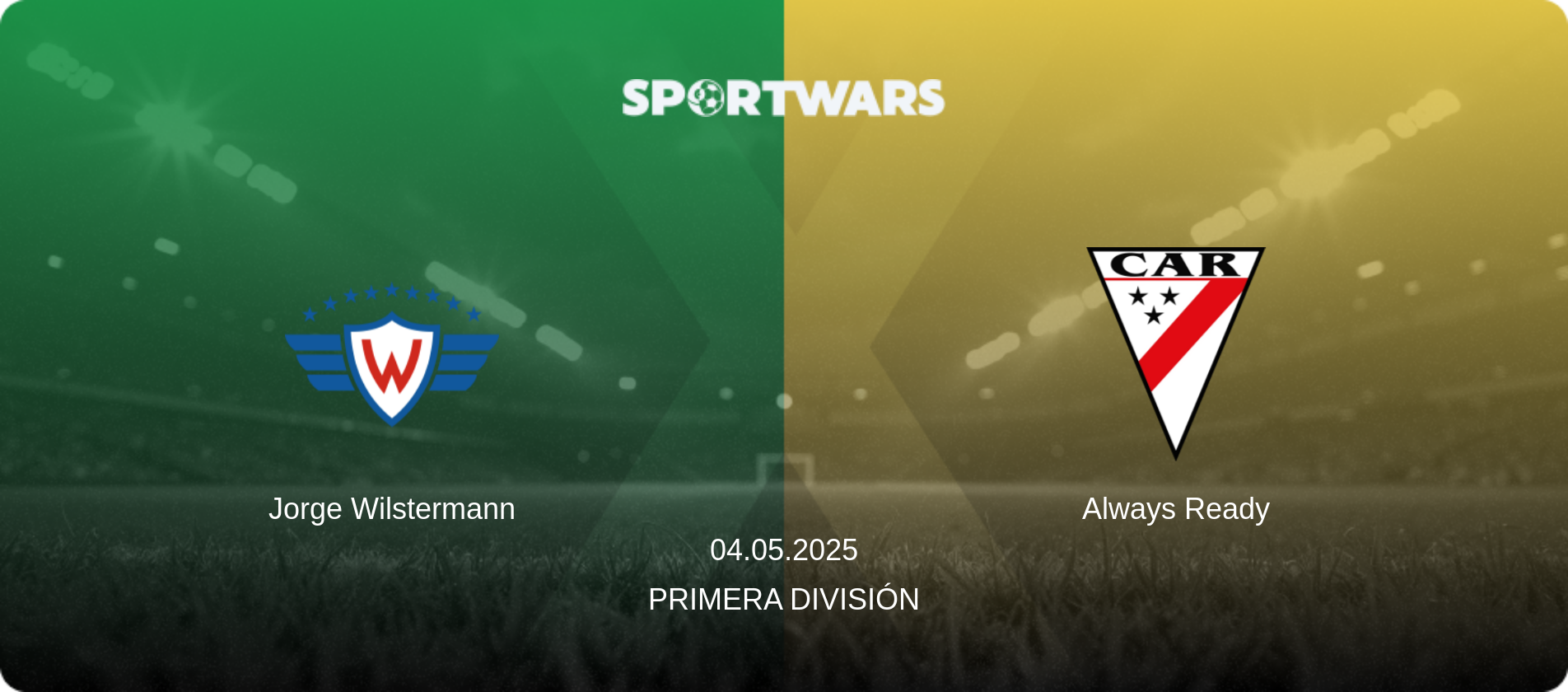 Jorge Wilstermann — Always Ready, 04.05.2025 — Primera División (match preview)