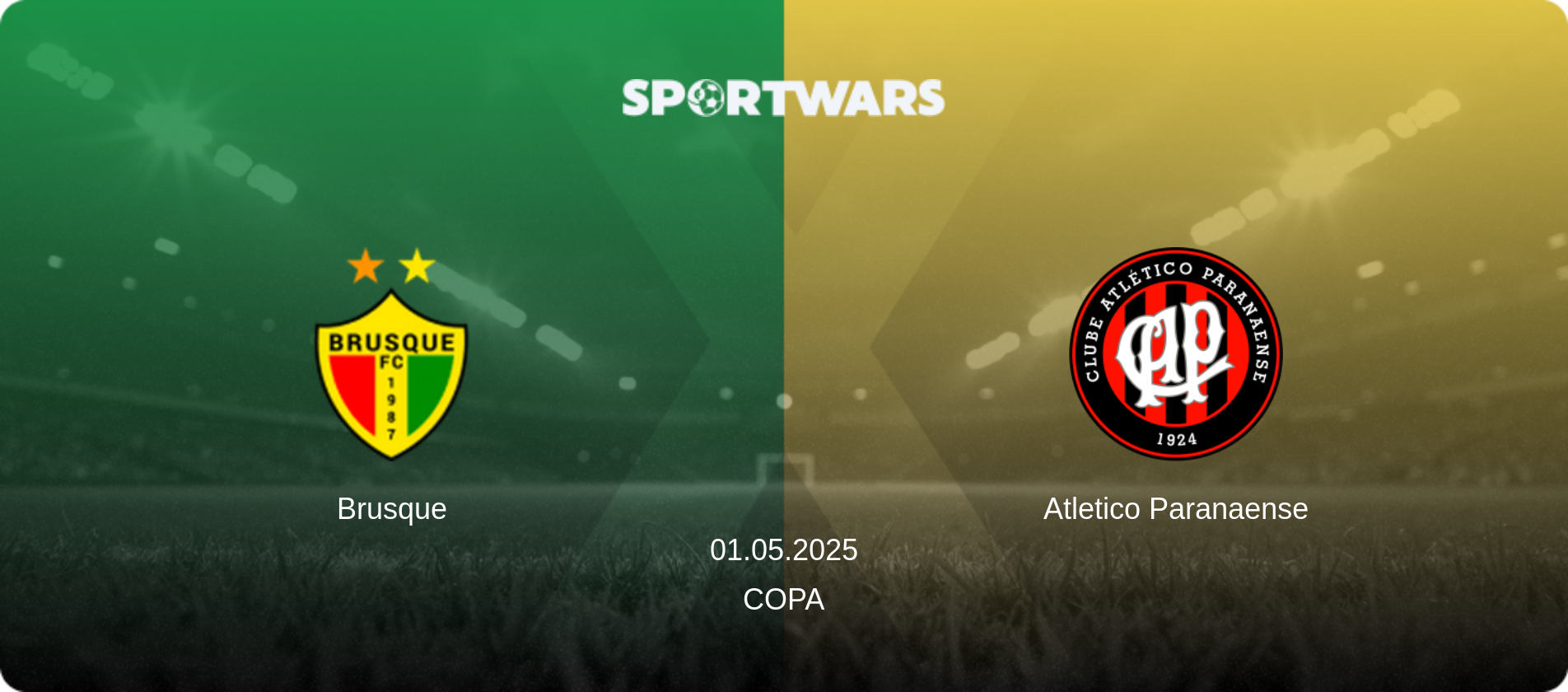Brusque — Atletico Paranaense, 01.05.2025 — Copa (match preview)