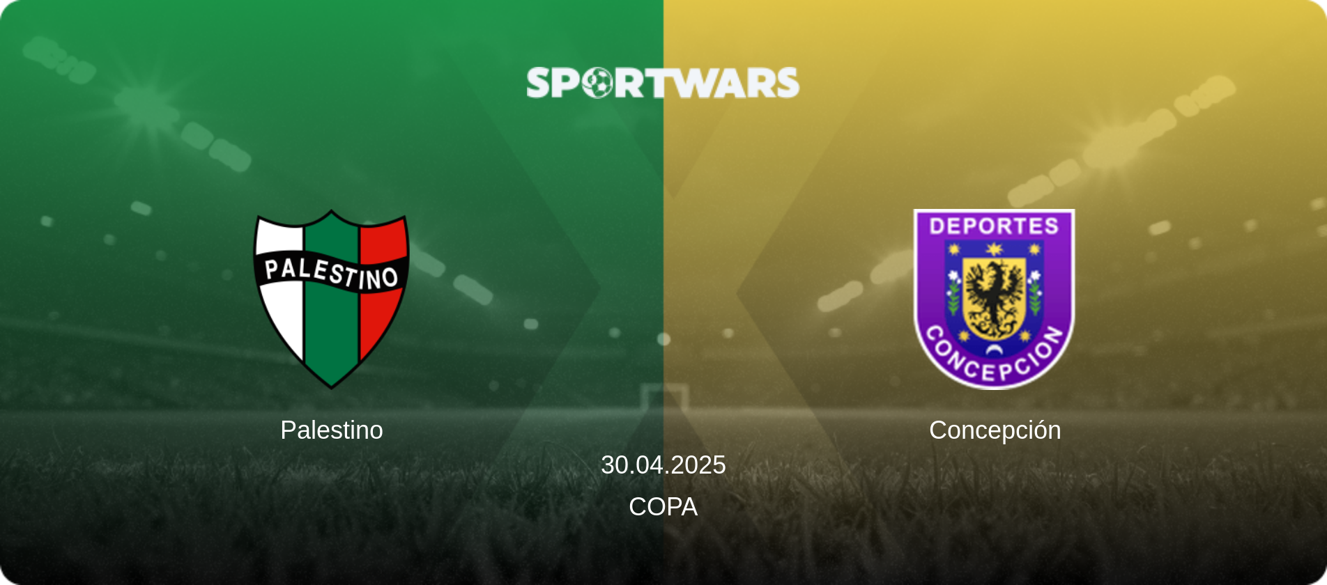 Palestino — Concepción, 30.04.2025 — Copa (match preview)