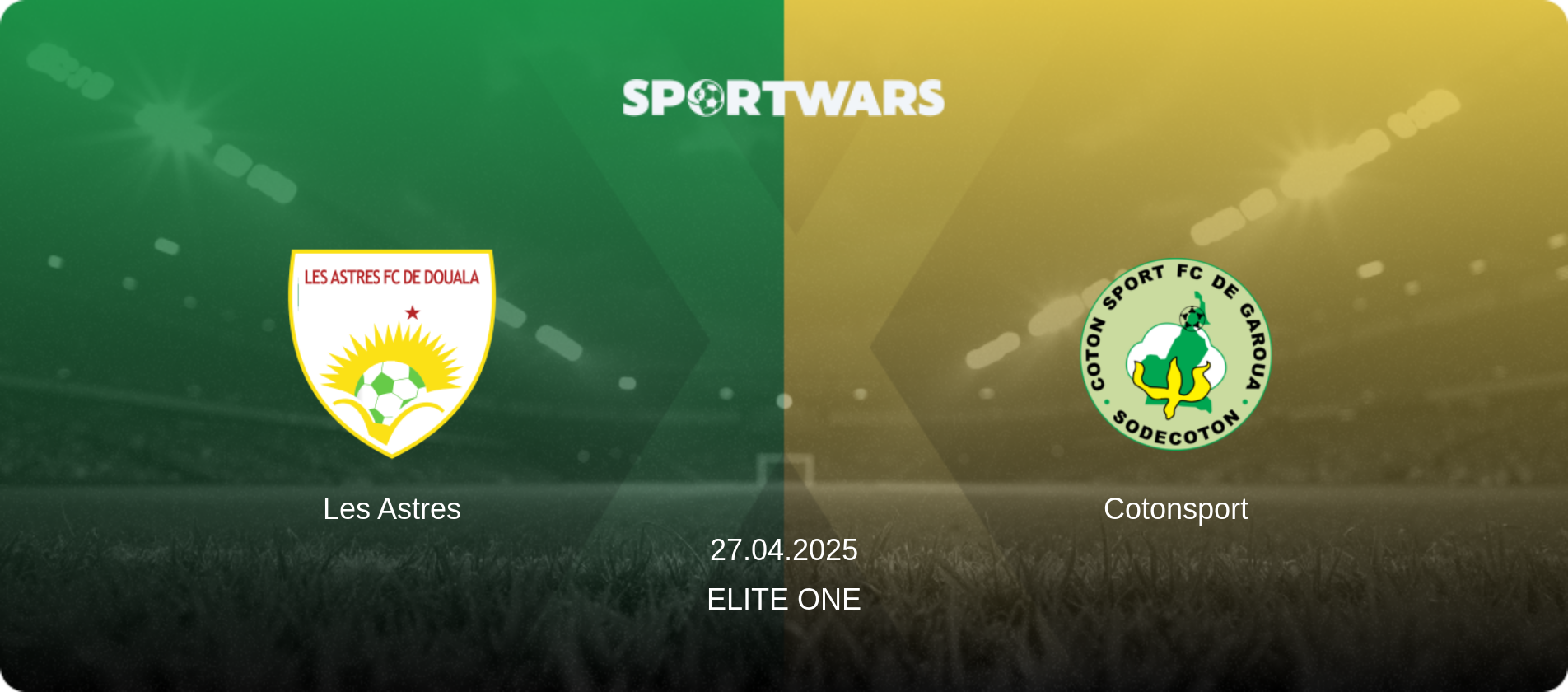 Les Astres — Cotonsport, 27.04.2025 — Elite One (match preview)