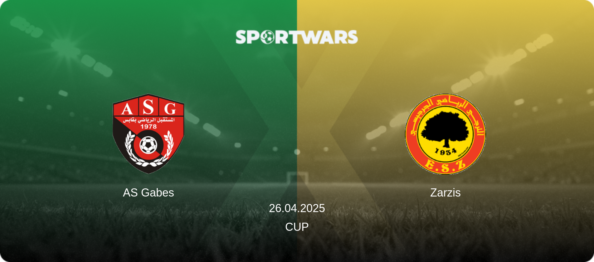 AS Gabes — Zarzis, 26.04.2025 — Cup (match preview)