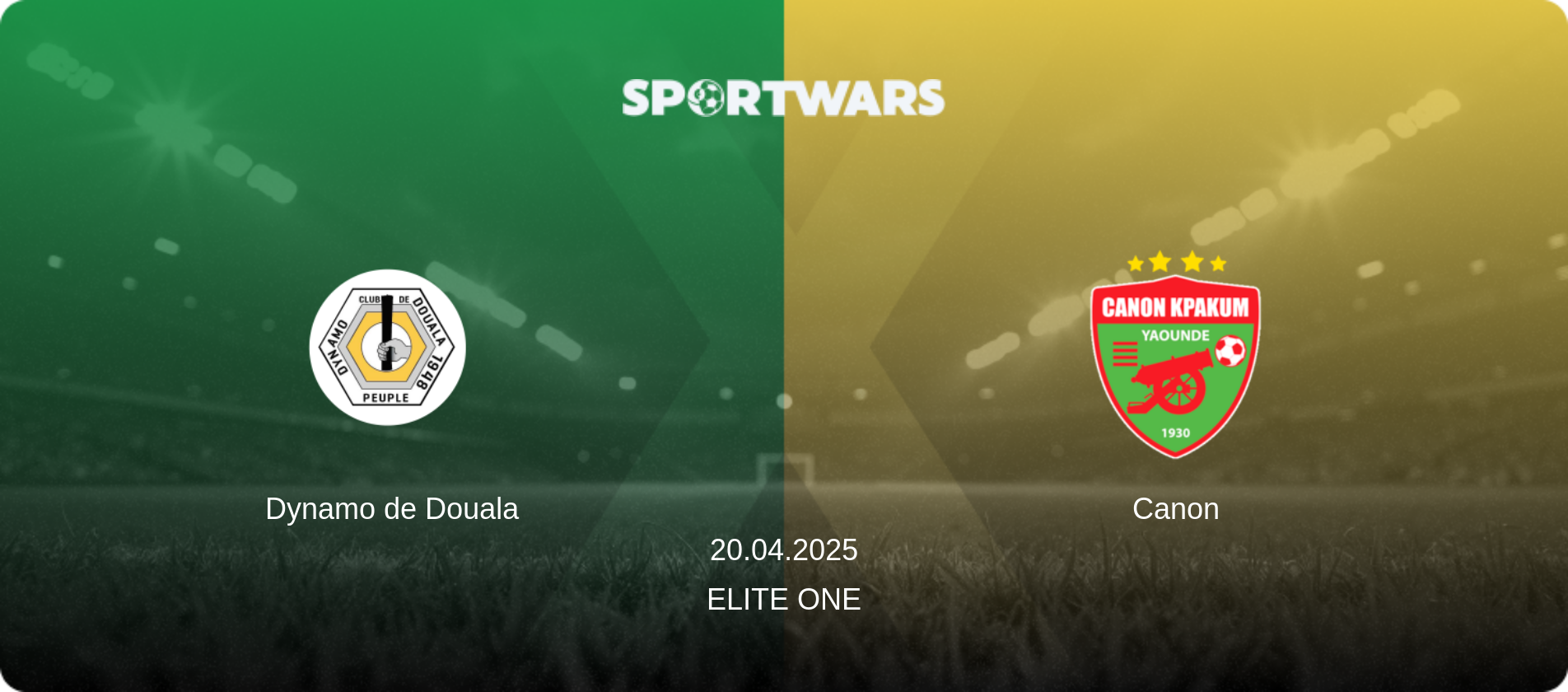 Dynamo de Douala — Canon, 20.04.2025 — Elite One (match preview)