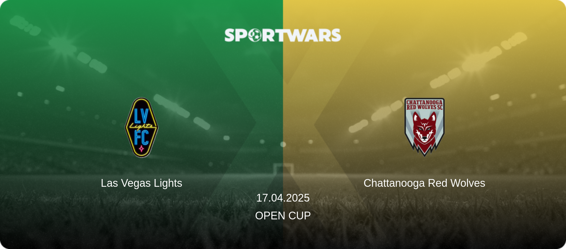 Las Vegas Lights — Chattanooga Red Wolves, 17.04.2025 — Open Cup (match preview)