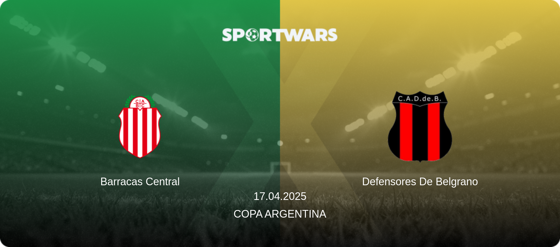 Barracas Central — Defensores De Belgrano, 17.04.2025 — Copa Argentina (match preview)