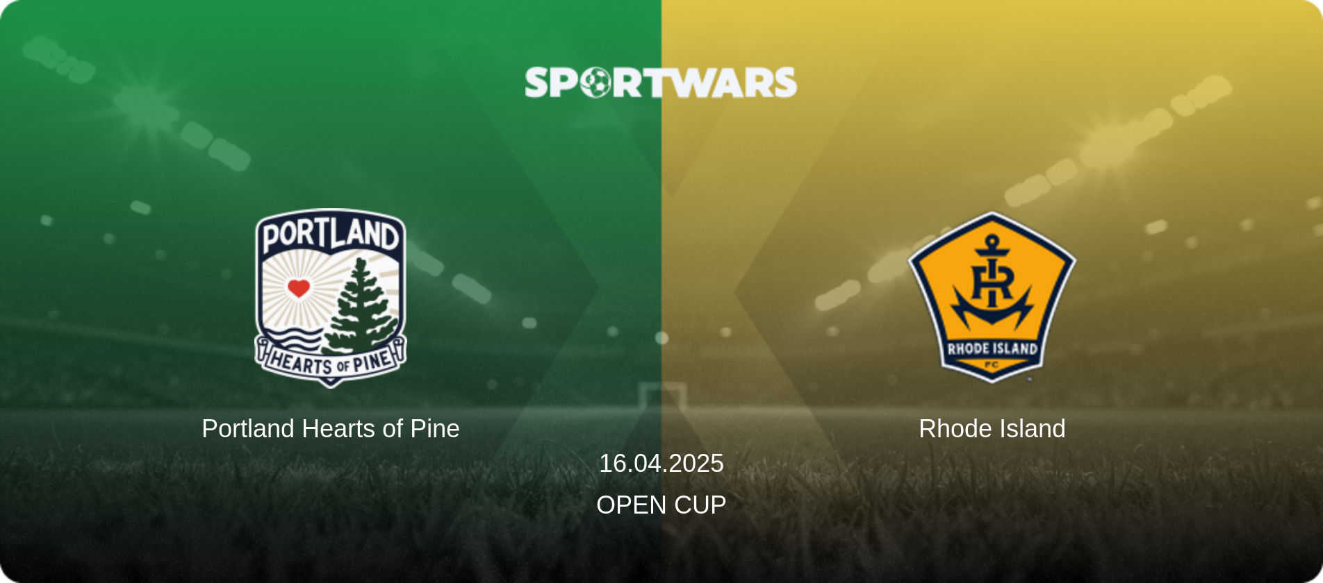 Portland Hearts of Pine — Rhode Island, 16.04.2025 — Open Cup (match preview)