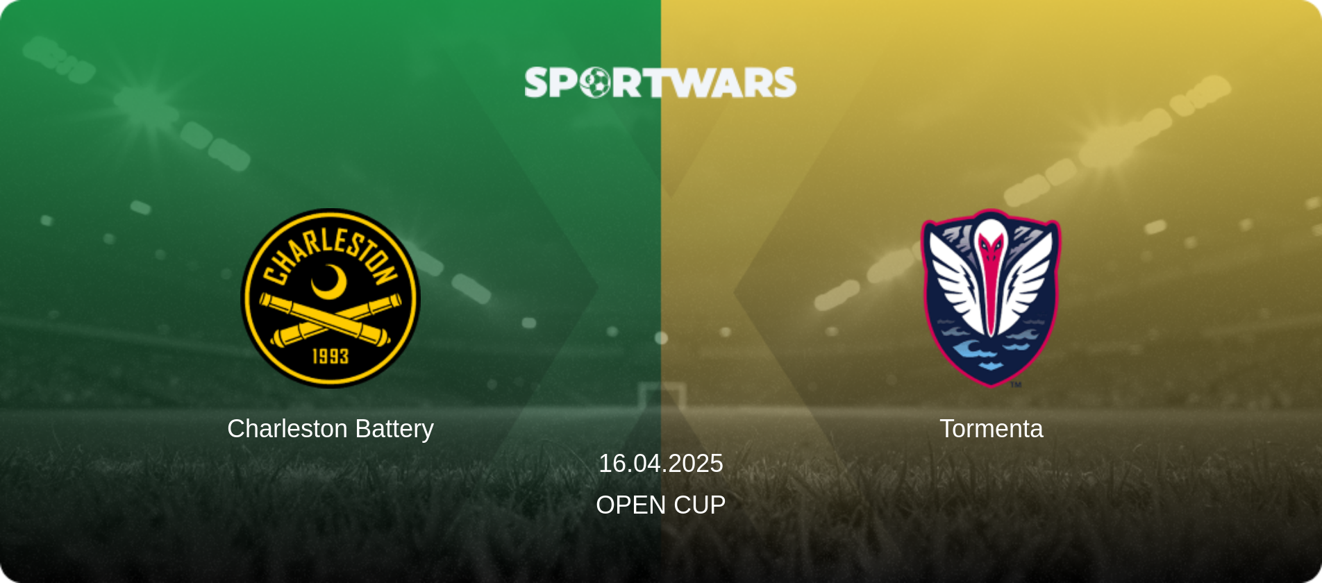 Charleston Battery — Tormenta, 16.04.2025 — Open Cup (match preview)