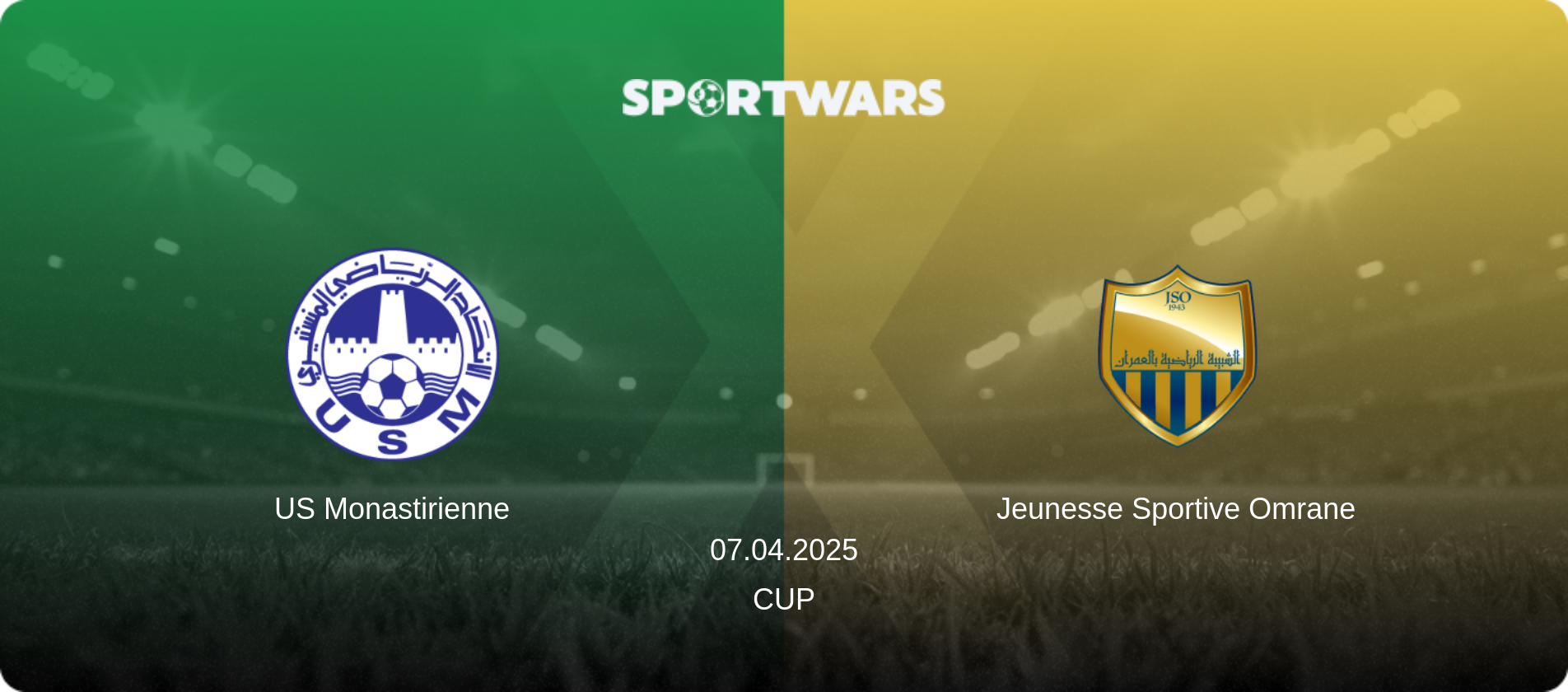 US Monastirienne — Jeunesse Sportive Omrane, 07.04.2025 — Cup (match preview)