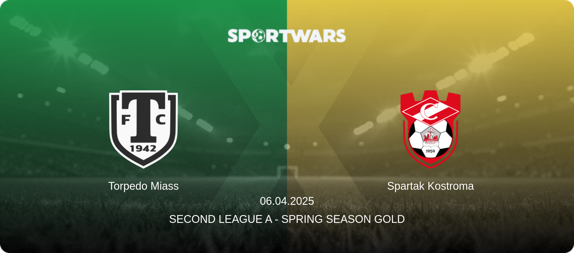 Torpedo Miass — Spartak Kostroma, 06.04.2025 — Second League A - Spring Season Gold (match preview)