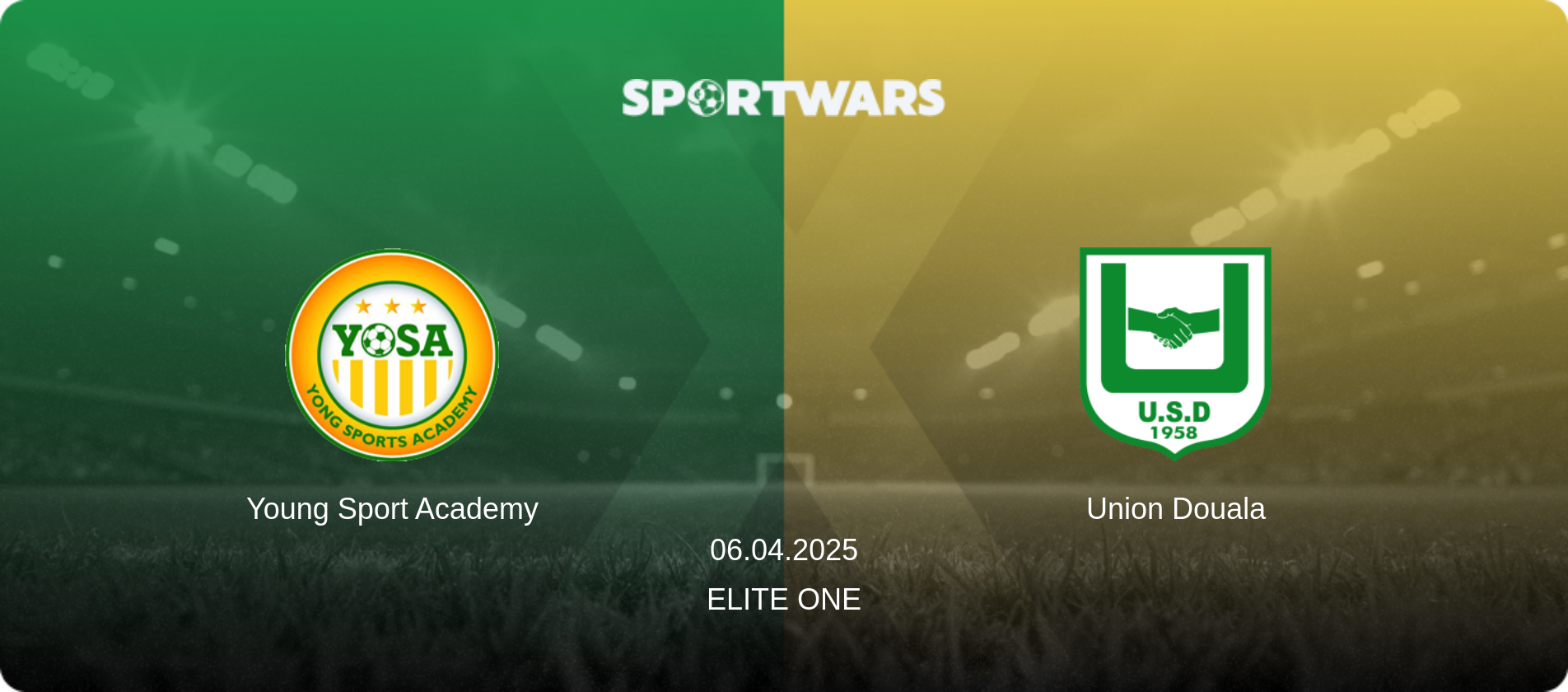 Young Sport Academy — Union Douala, 06.04.2025 — Elite One (match preview)