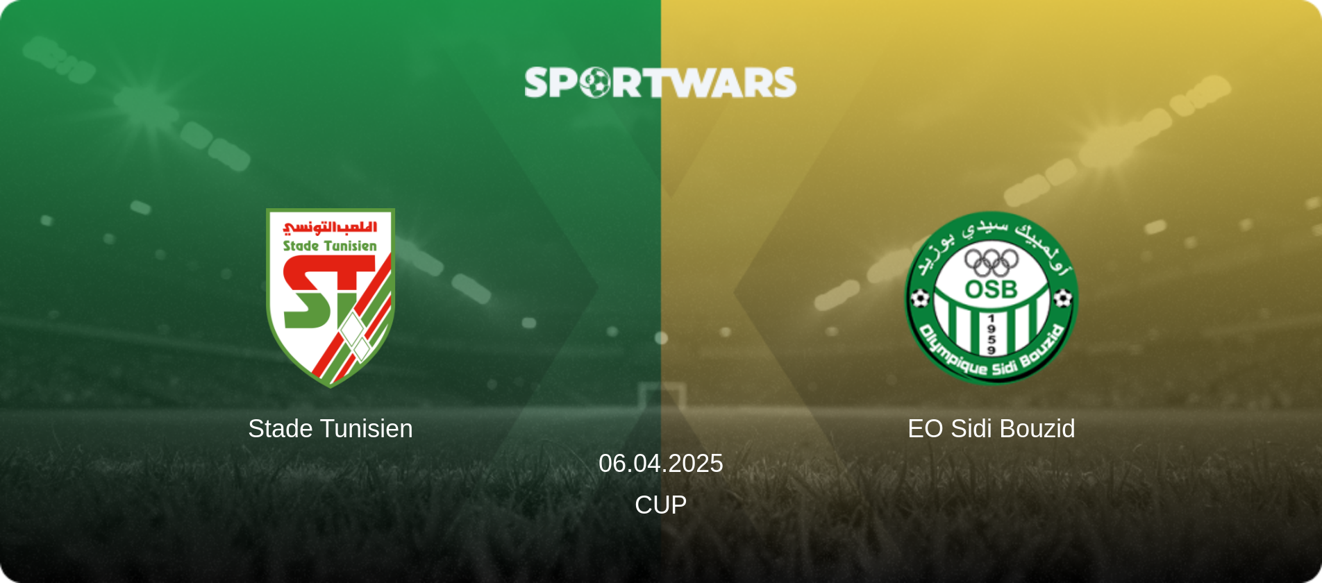 Stade Tunisien — EO Sidi Bouzid, 06.04.2025 — Cup (match preview)