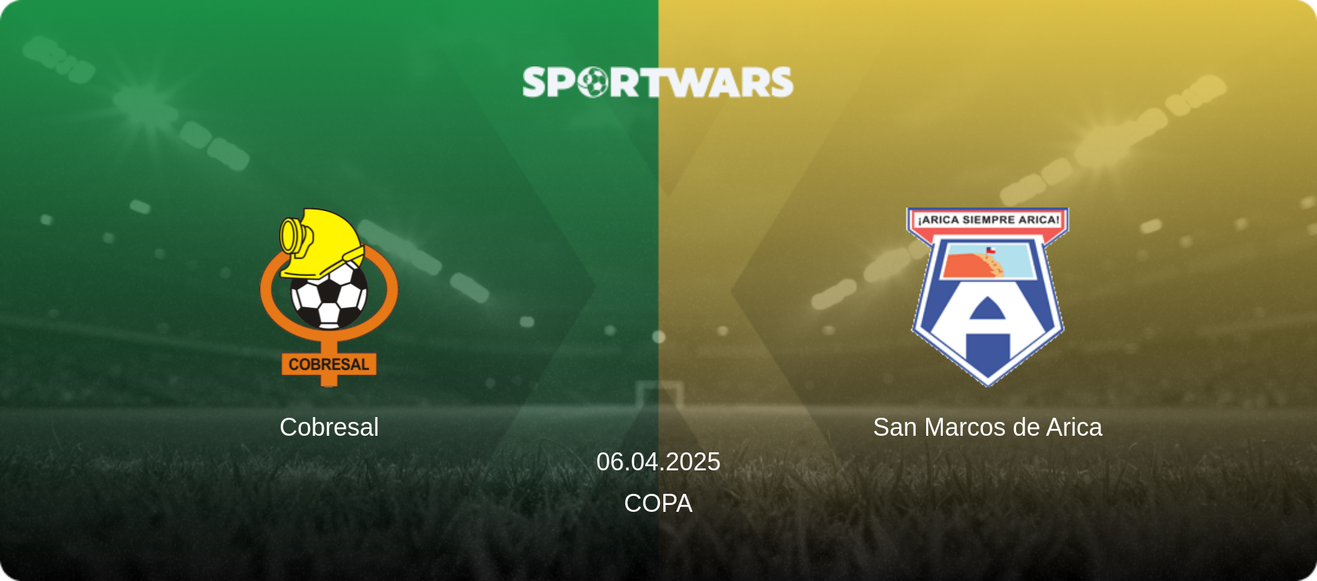 Cobresal — San Marcos de Arica, 06.04.2025 — Copa (match preview)