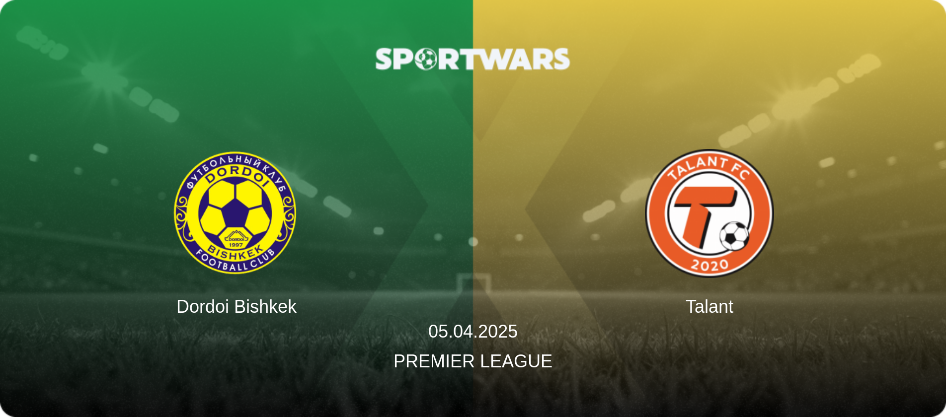 Dordoi Bishkek — Talant, 05.04.2025 — Premier League (match preview)