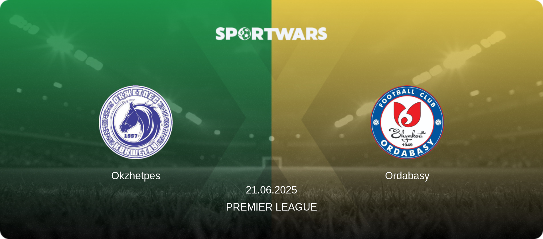 Okzhetpes — Ordabasy, 21.06.2025 — Premier League (match preview)