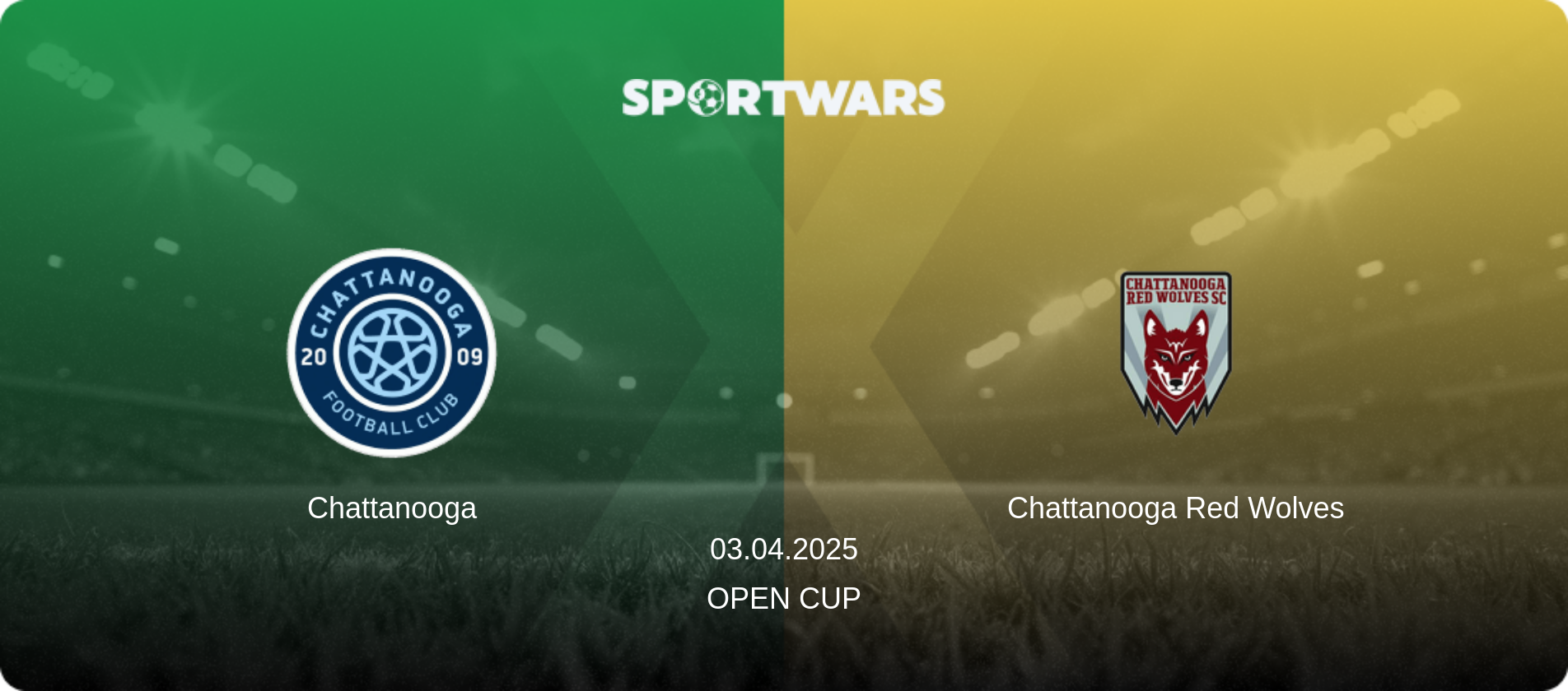 Chattanooga — Chattanooga Red Wolves, 03.04.2025 — Open Cup (match preview)