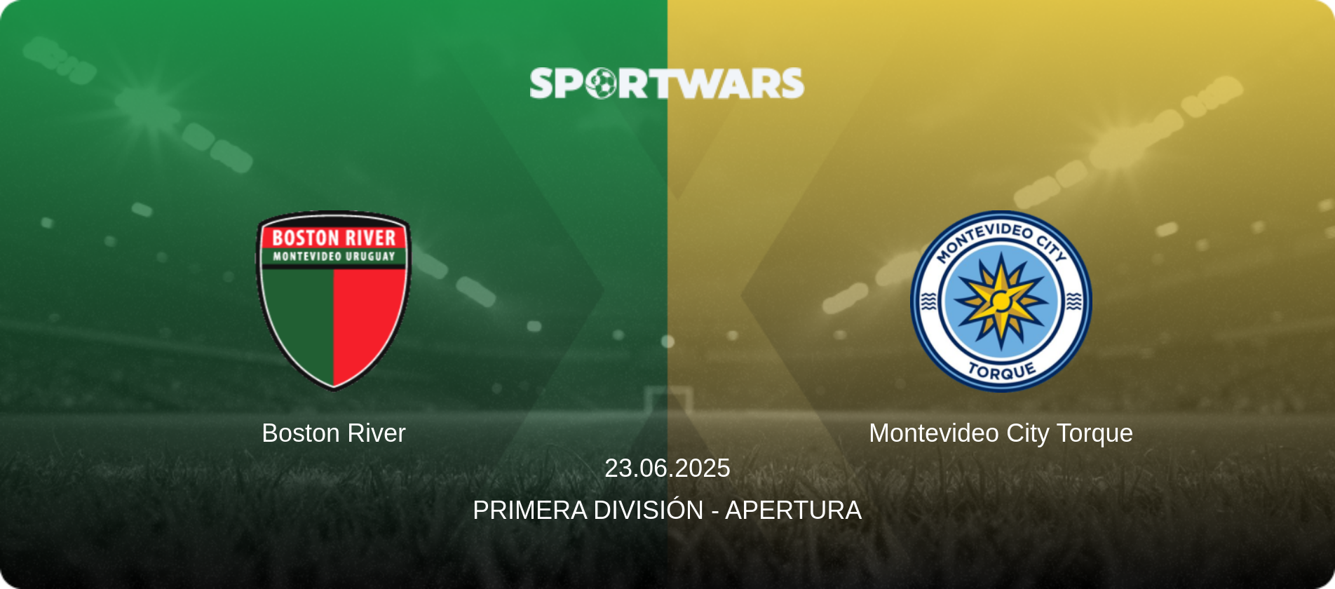 Boston River — Montevideo City Torque, 23.06.2025 — Primera División - Apertura (match preview)