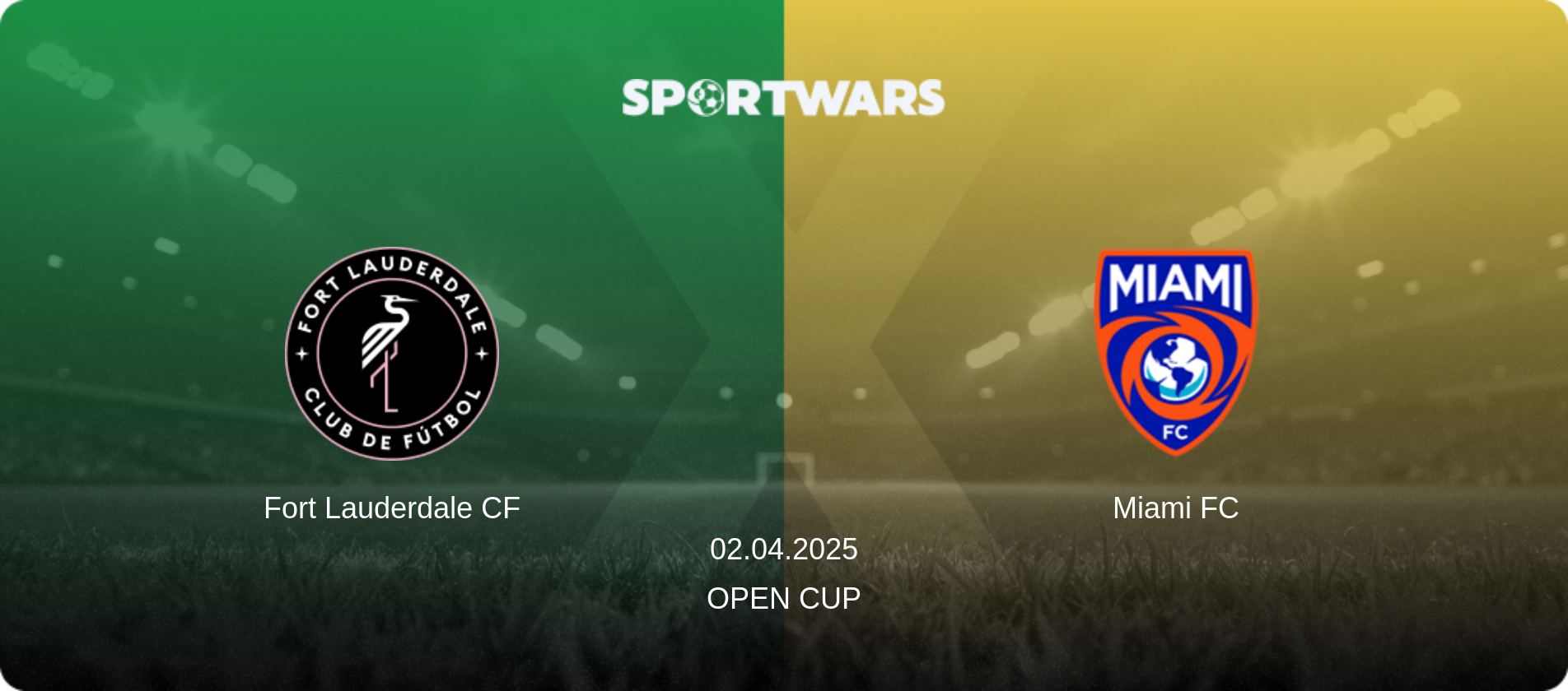 Fort Lauderdale CF — Miami FC, 02.04.2025 — Open Cup (match preview)