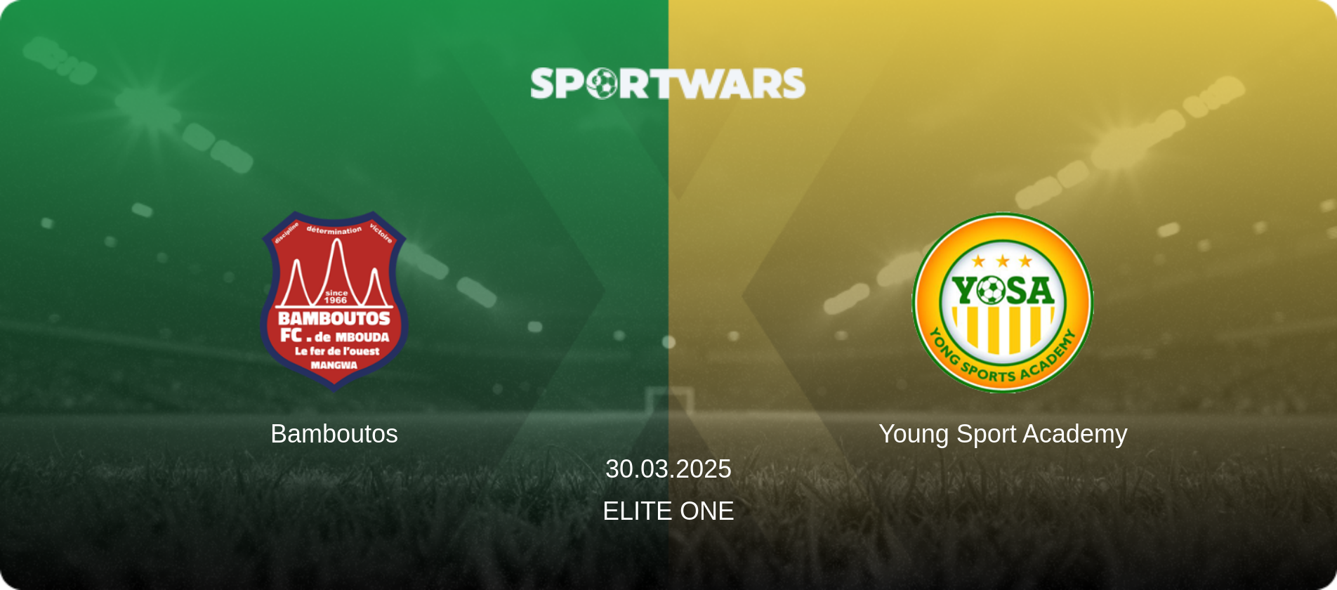 Bamboutos — Young Sport Academy, 30.03.2025 — Elite One (match preview)
