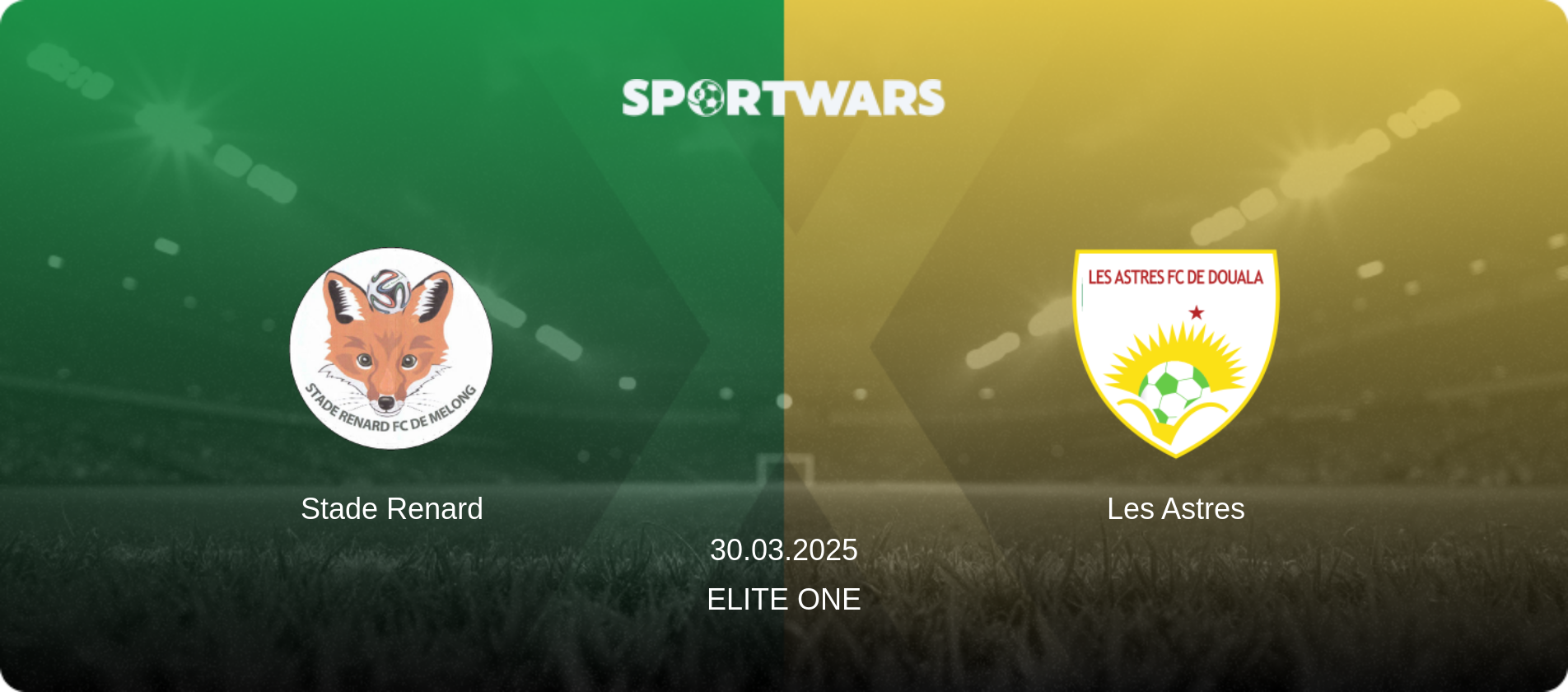 Stade Renard — Les Astres, 30.03.2025 — Elite One (match preview)
