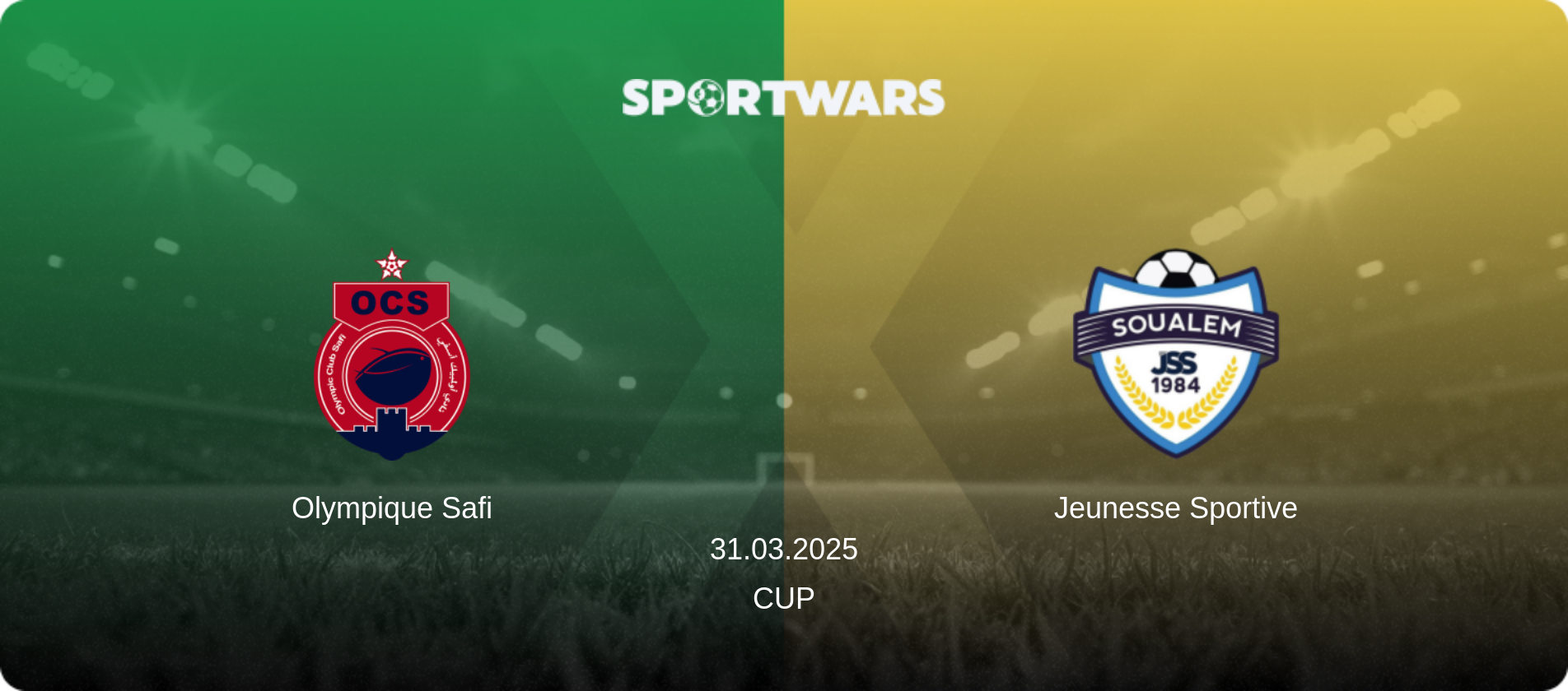 Olympique Safi — Jeunesse Sportive, 31.03.2025 — Cup (match preview)
