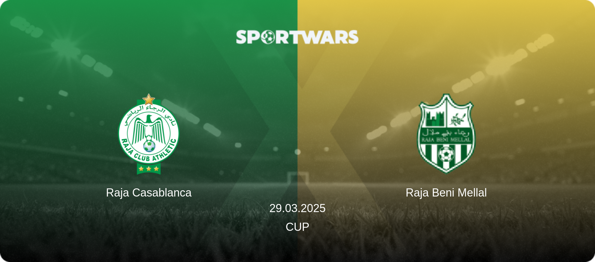 Raja Casablanca — Raja Beni Mellal, 29.03.2025 — Cup (match preview)