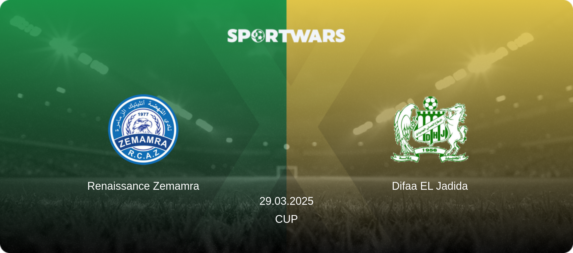 Renaissance Zemamra — Difaa EL Jadida, 29.03.2025 — Cup (match preview)