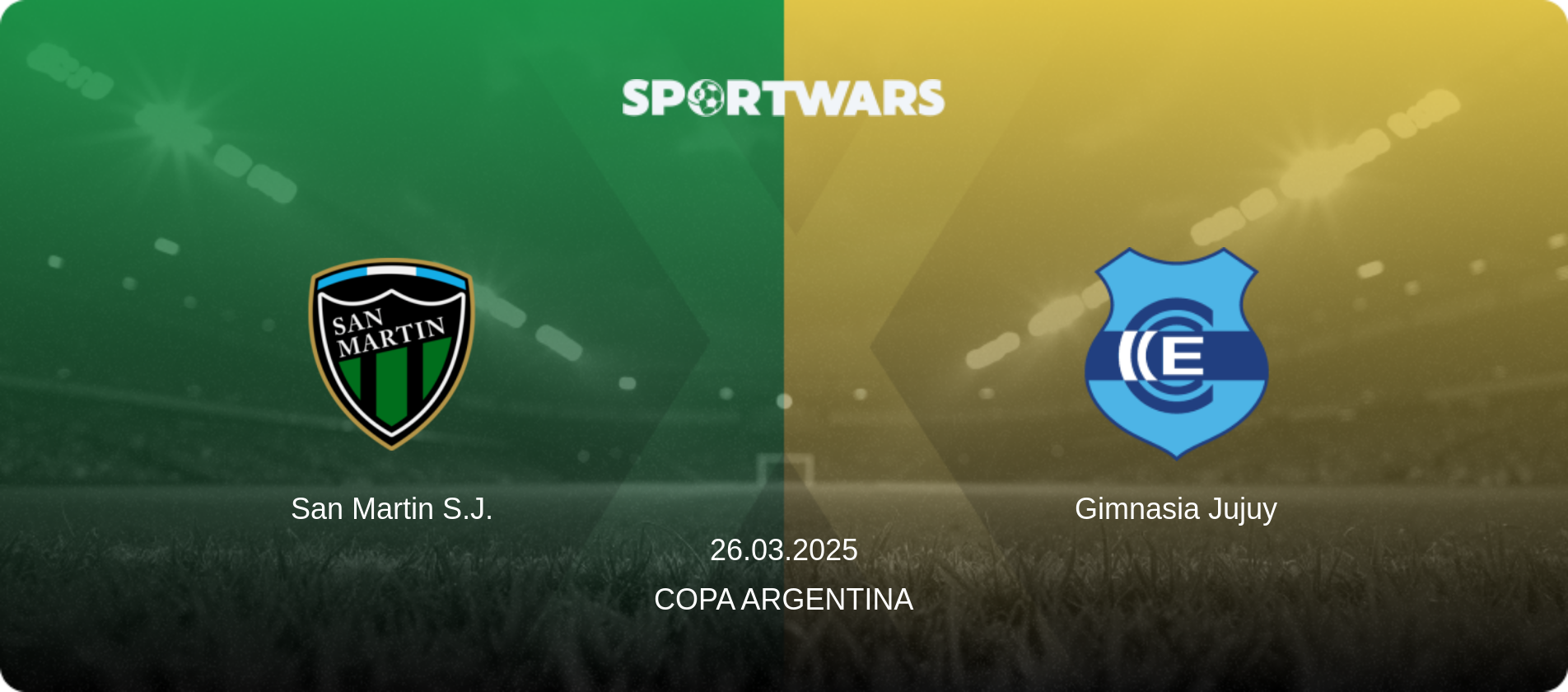San Martin S.J. — Gimnasia Jujuy, 26.03.2025 — Copa Argentina (match preview)