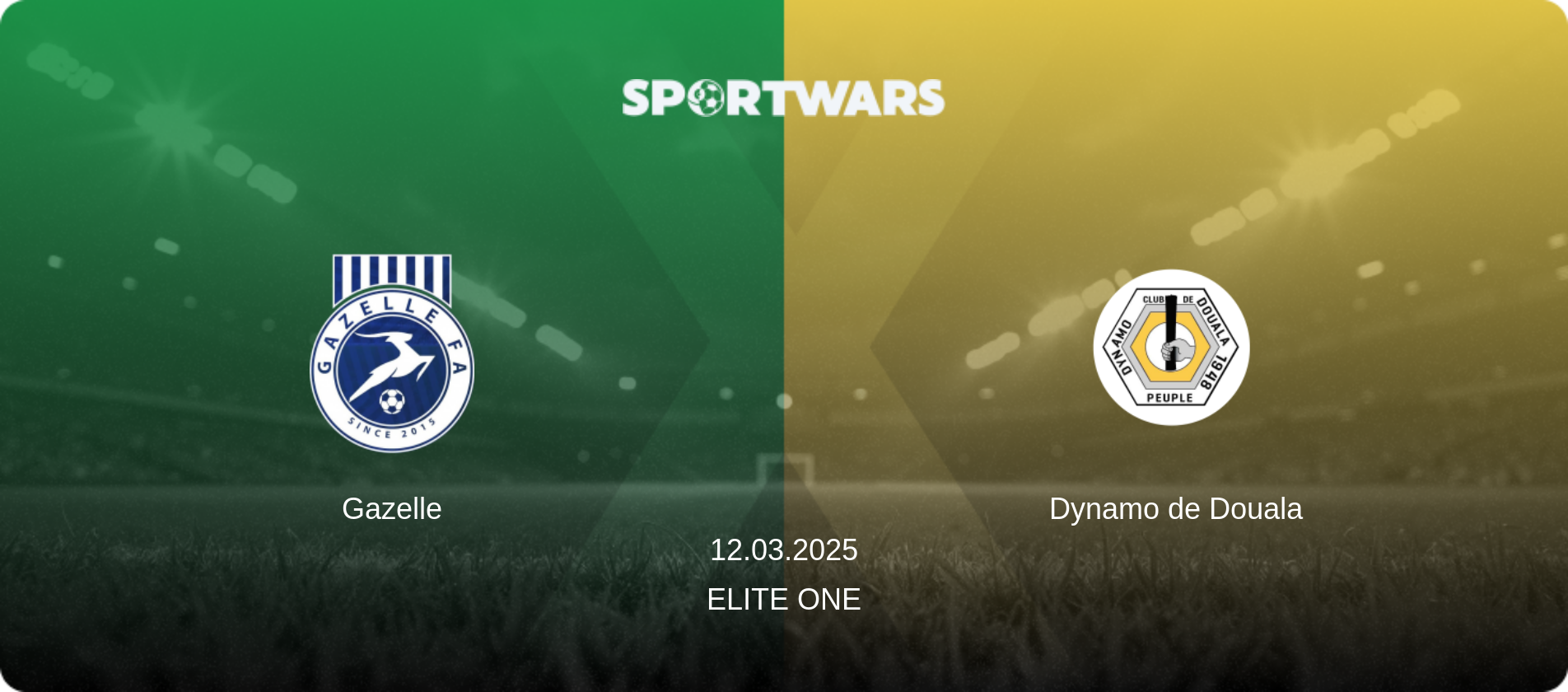 Gazelle — Dynamo de Douala, 12.03.2025 — Elite One (match preview)