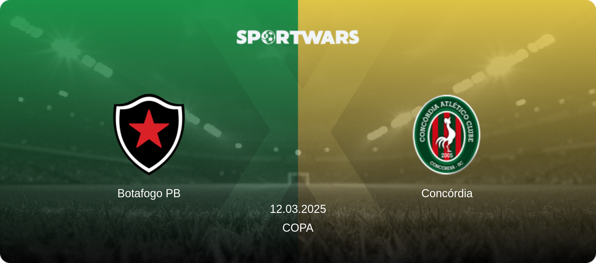 Botafogo PB — Concórdia, 12.03.2025 — Copa (match preview)