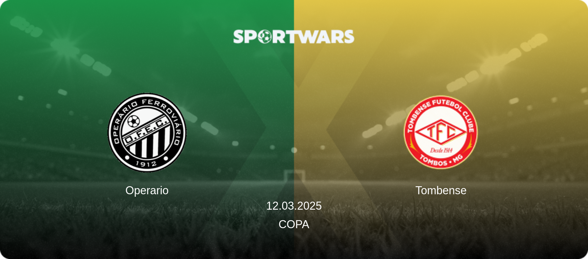 Operario — Tombense, 12.03.2025 — Copa (match preview)