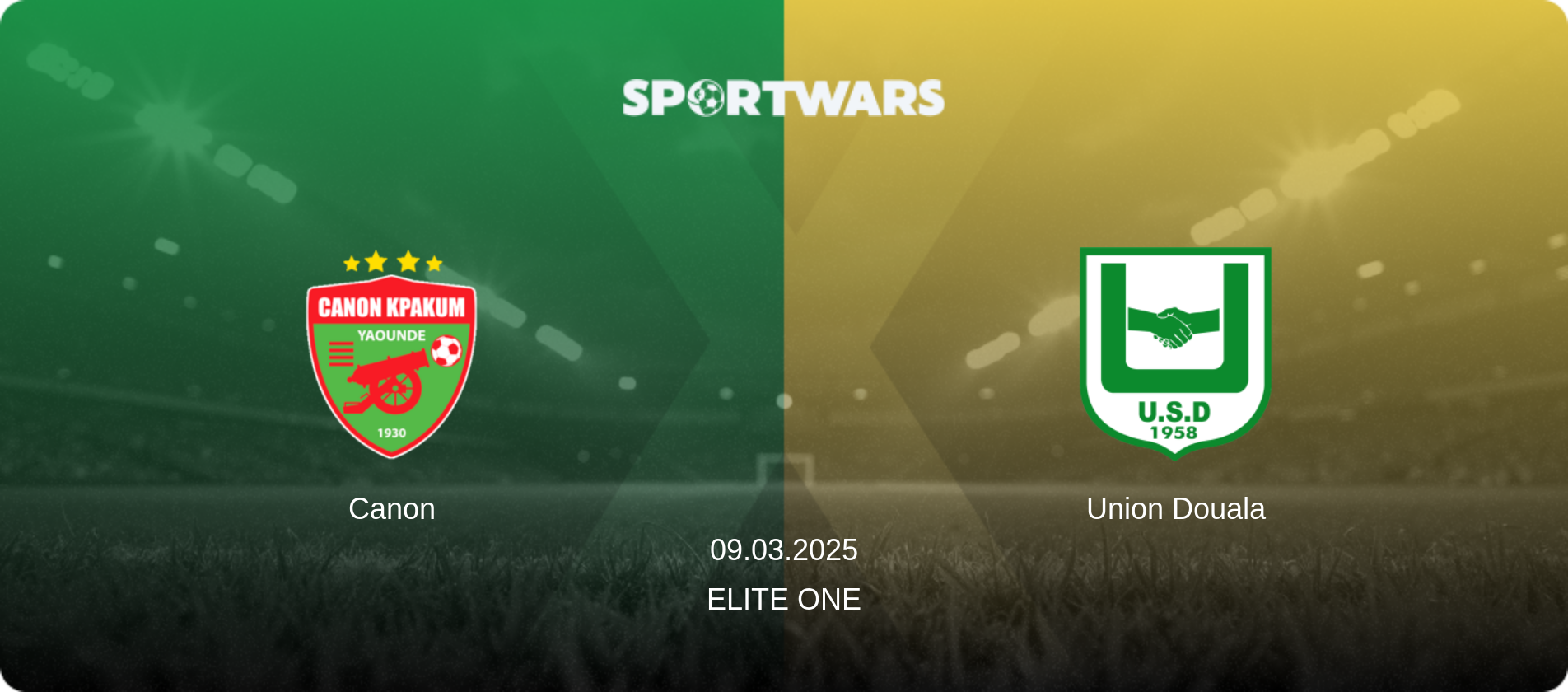 Canon — Union Douala, 09.03.2025 — Elite One (match preview)