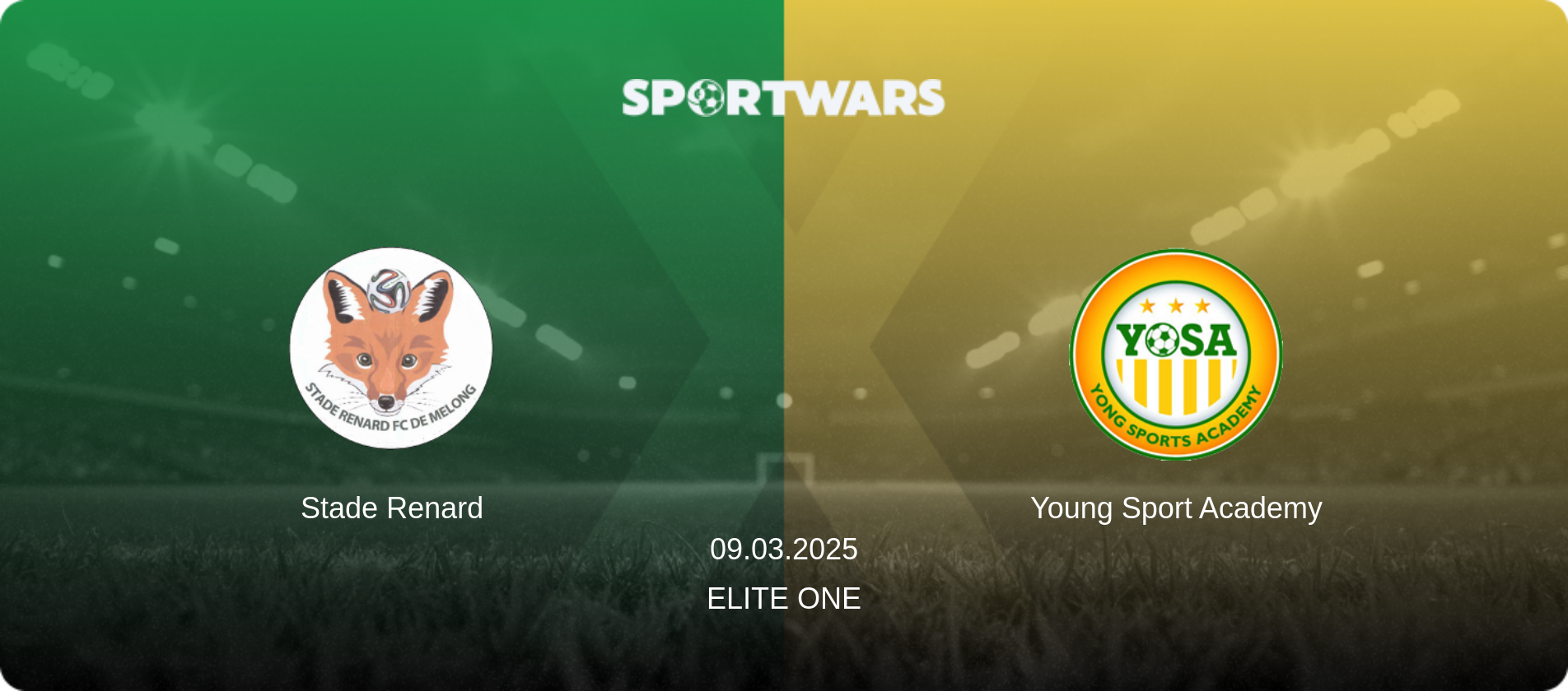 Stade Renard — Young Sport Academy, 09.03.2025 — Elite One (match preview)
