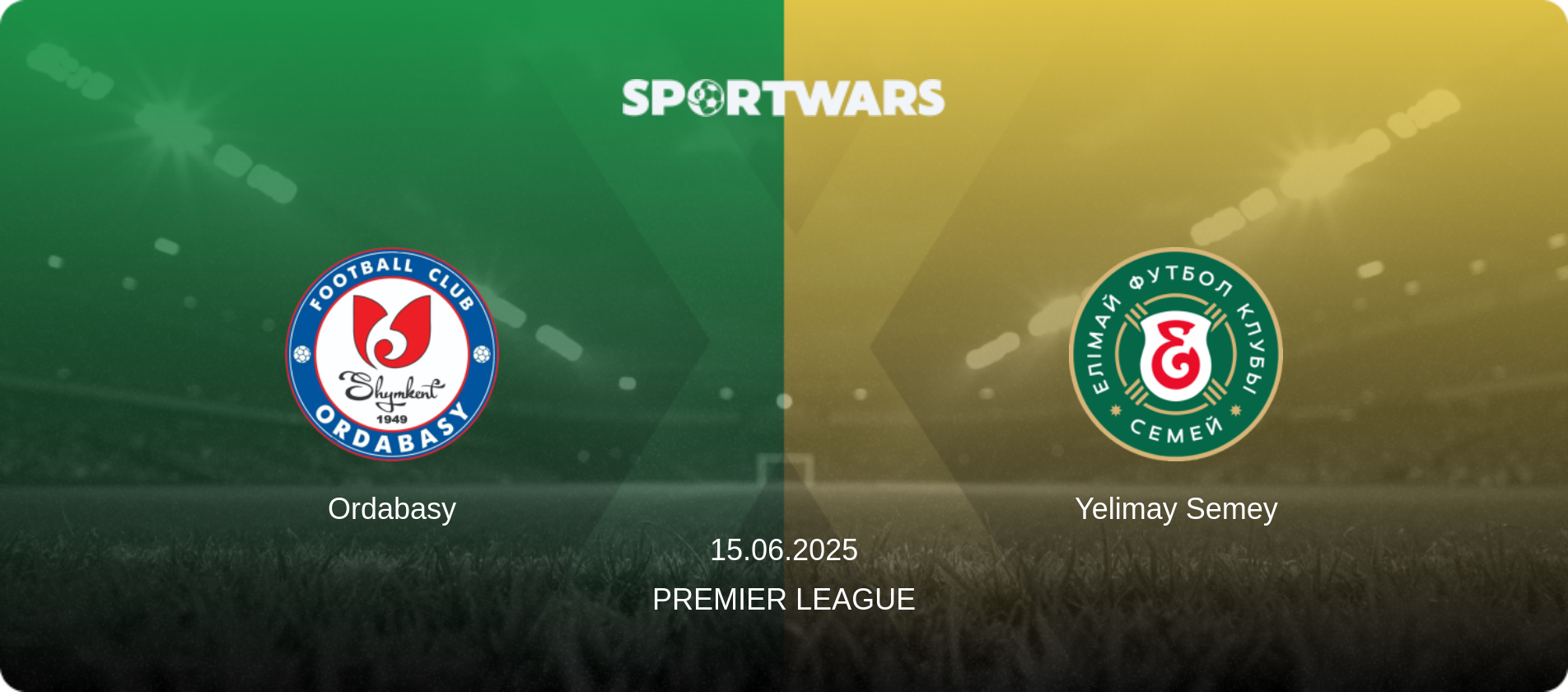 Ordabasy — Yelimay Semey, 15.06.2025 — Premier League (match preview)