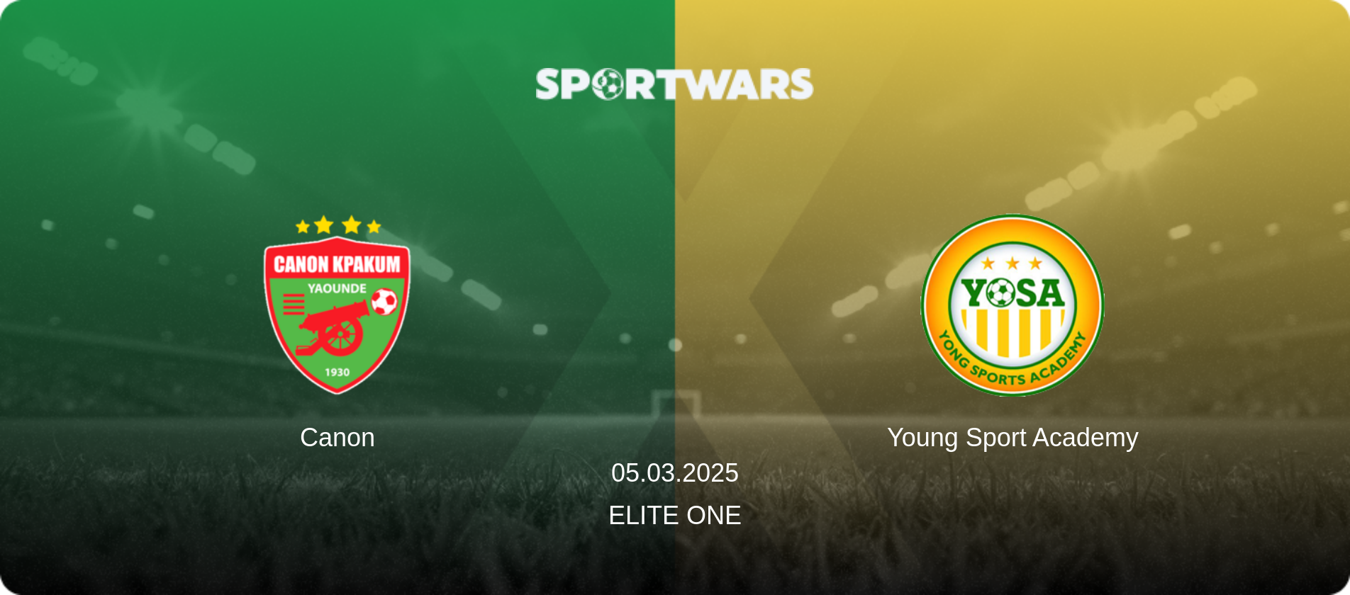 Canon — Young Sport Academy, 05.03.2025 — Elite One (match preview)