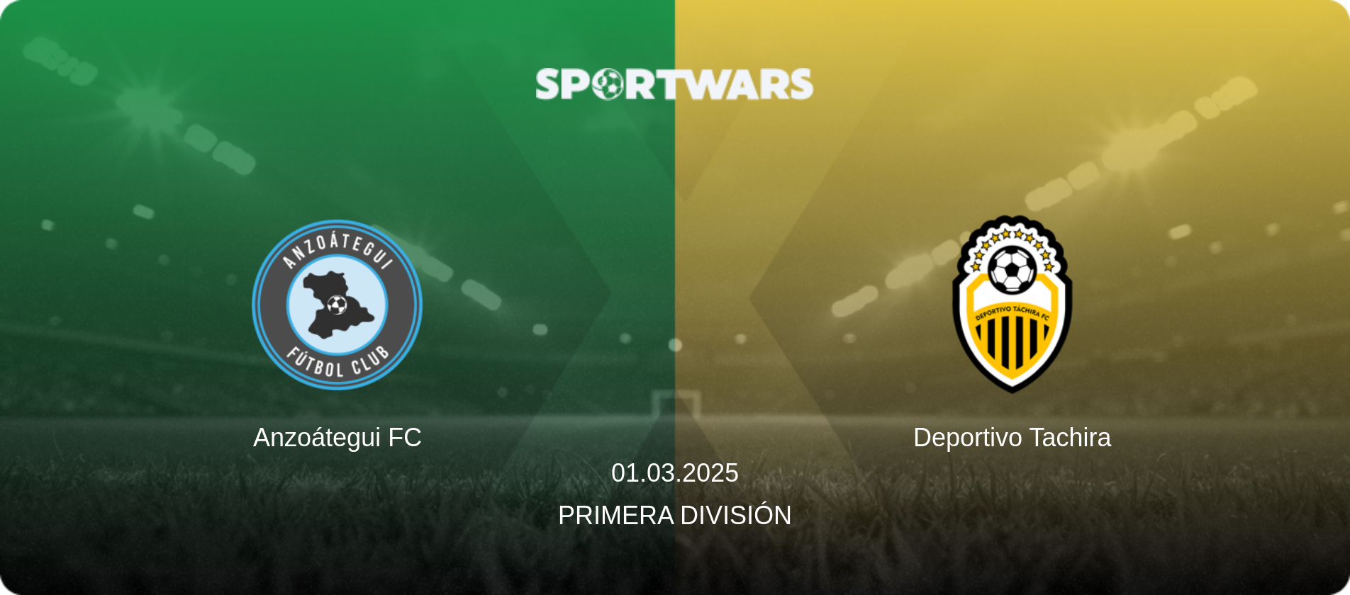 Anzoátegui FC — Deportivo Tachira, 01.03.2025 — Primera División (match preview)