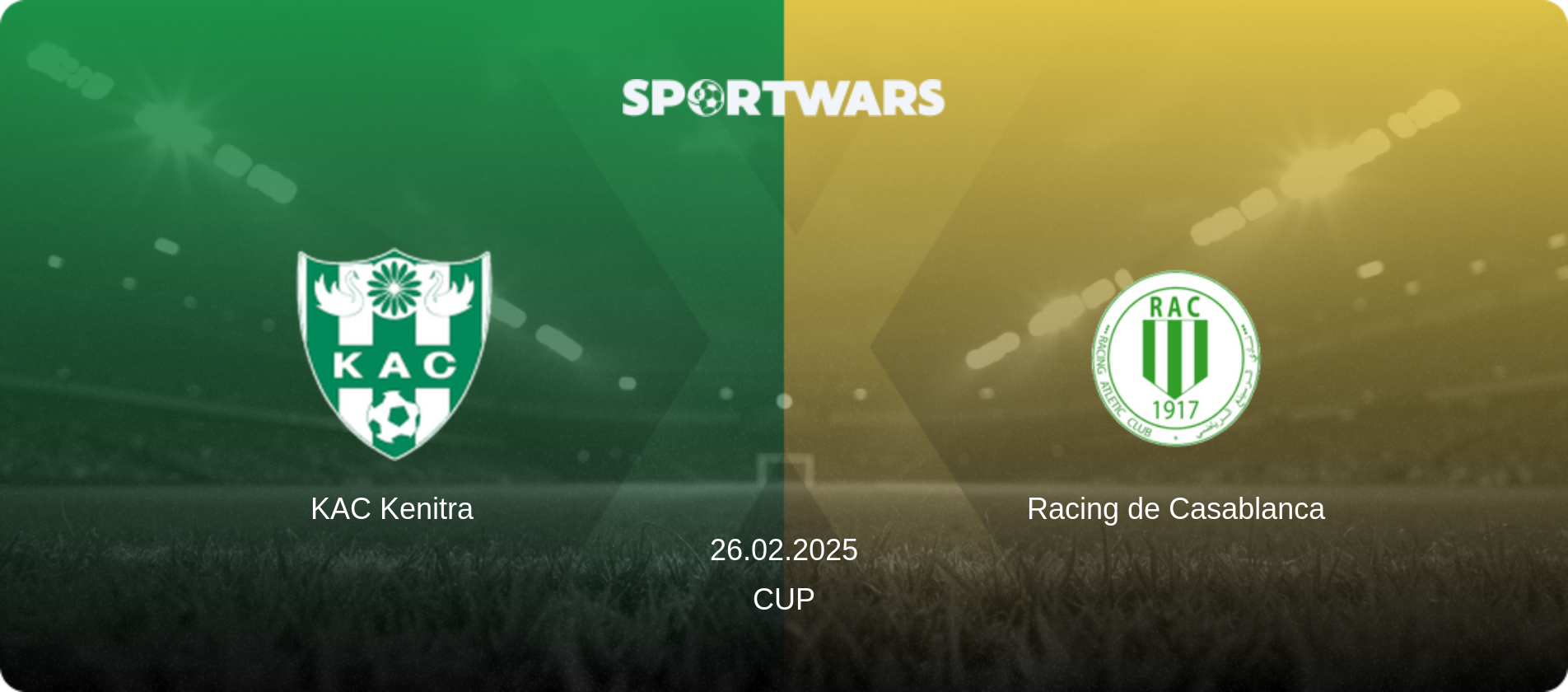 KAC Kenitra — Racing de Casablanca, 26.02.2025 — Cup (match preview)