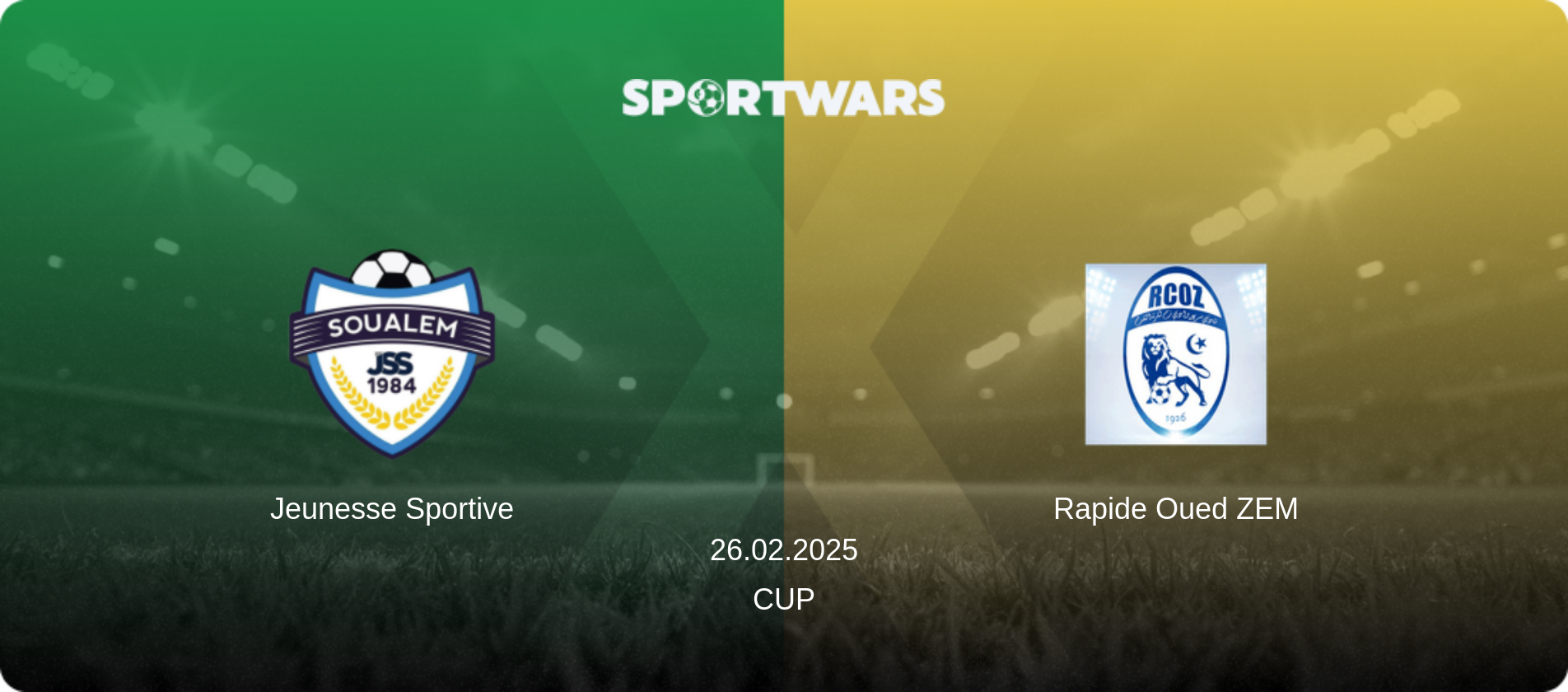 Jeunesse Sportive — Rapide Oued ZEM, 26.02.2025 — Cup (match preview)