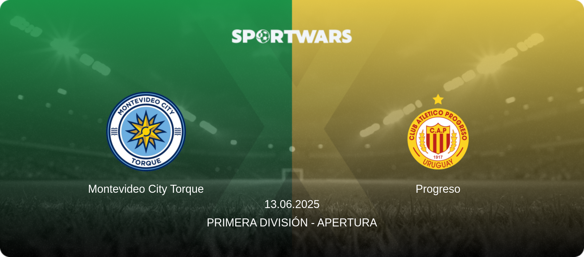 Montevideo City Torque — Progreso, 13.06.2025 — Primera División - Apertura (match preview)