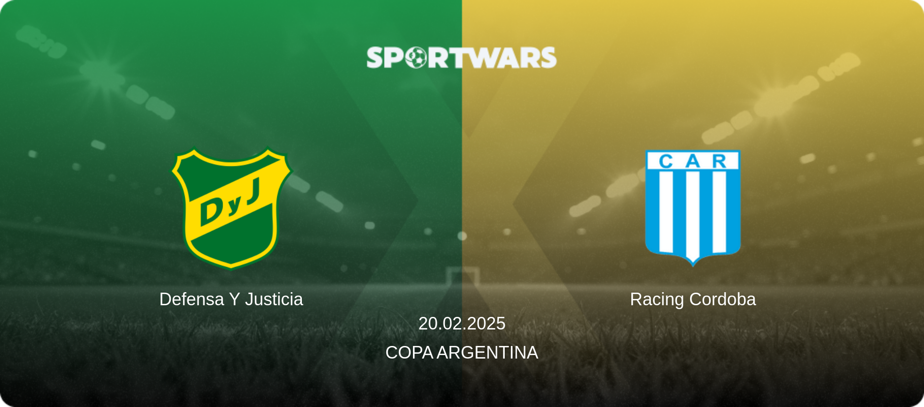 Defensa Y Justicia — Racing Cordoba, 20.02.2025 — Copa Argentina (match preview)