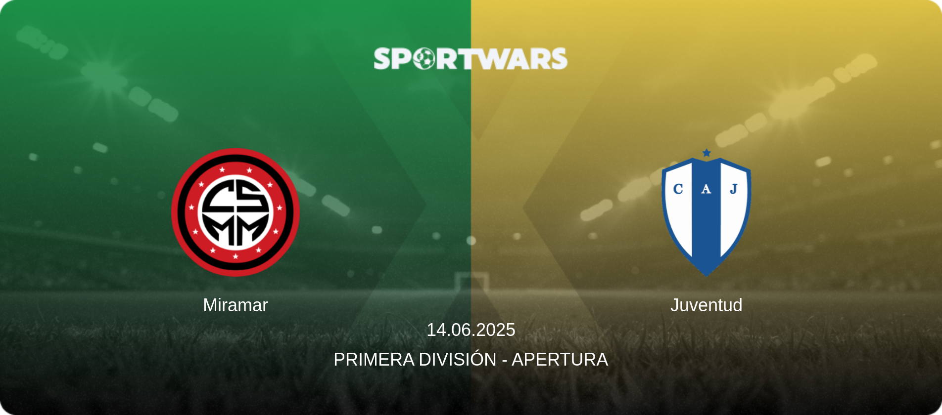 Miramar — Juventud, 14.06.2025 — Primera División - Apertura (match preview)
