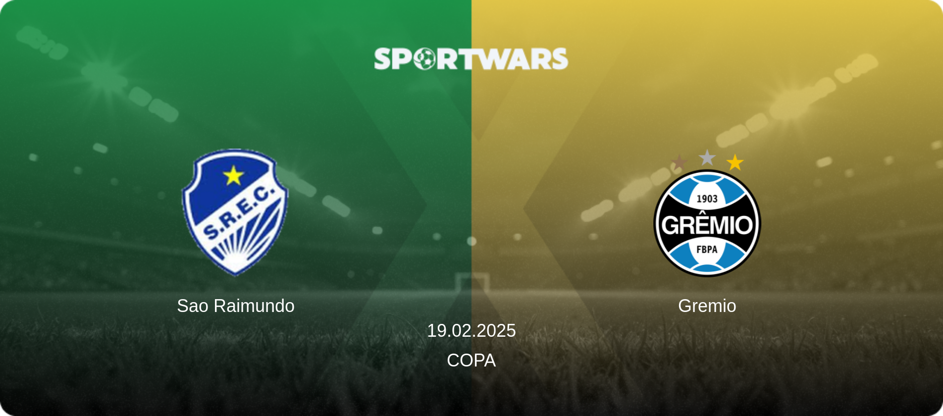 Sao Raimundo — Gremio, 19.02.2025 — Copa (match preview)