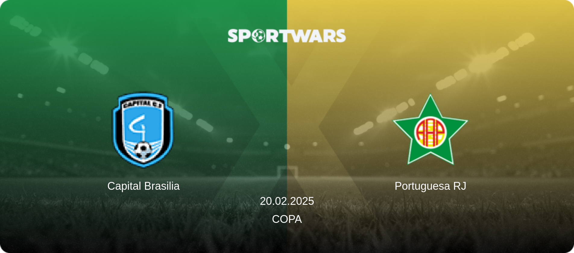 Capital Brasilia — Portuguesa RJ, 20.02.2025 — Copa (match preview)