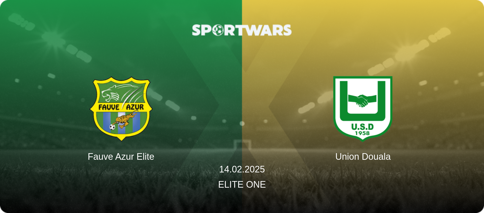 Fauve Azur Elite — Union Douala, 14.02.2025 — Elite One (match preview)