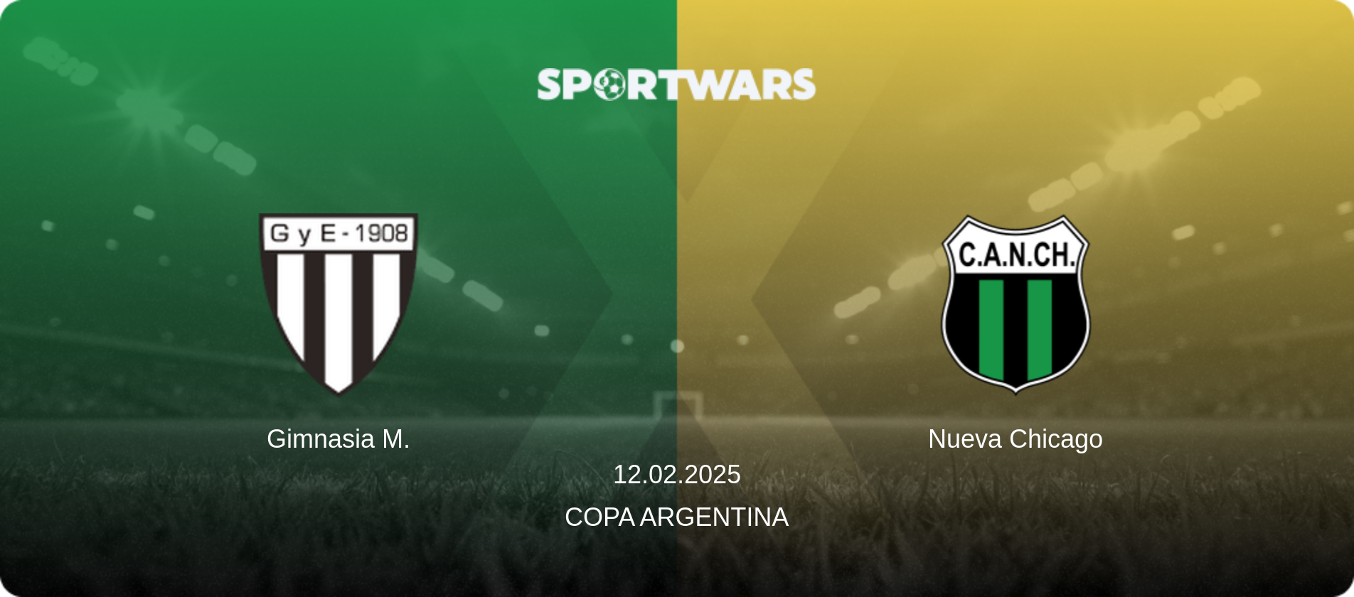 Gimnasia M. — Nueva Chicago, 12.02.2025 — Copa Argentina (match preview)
